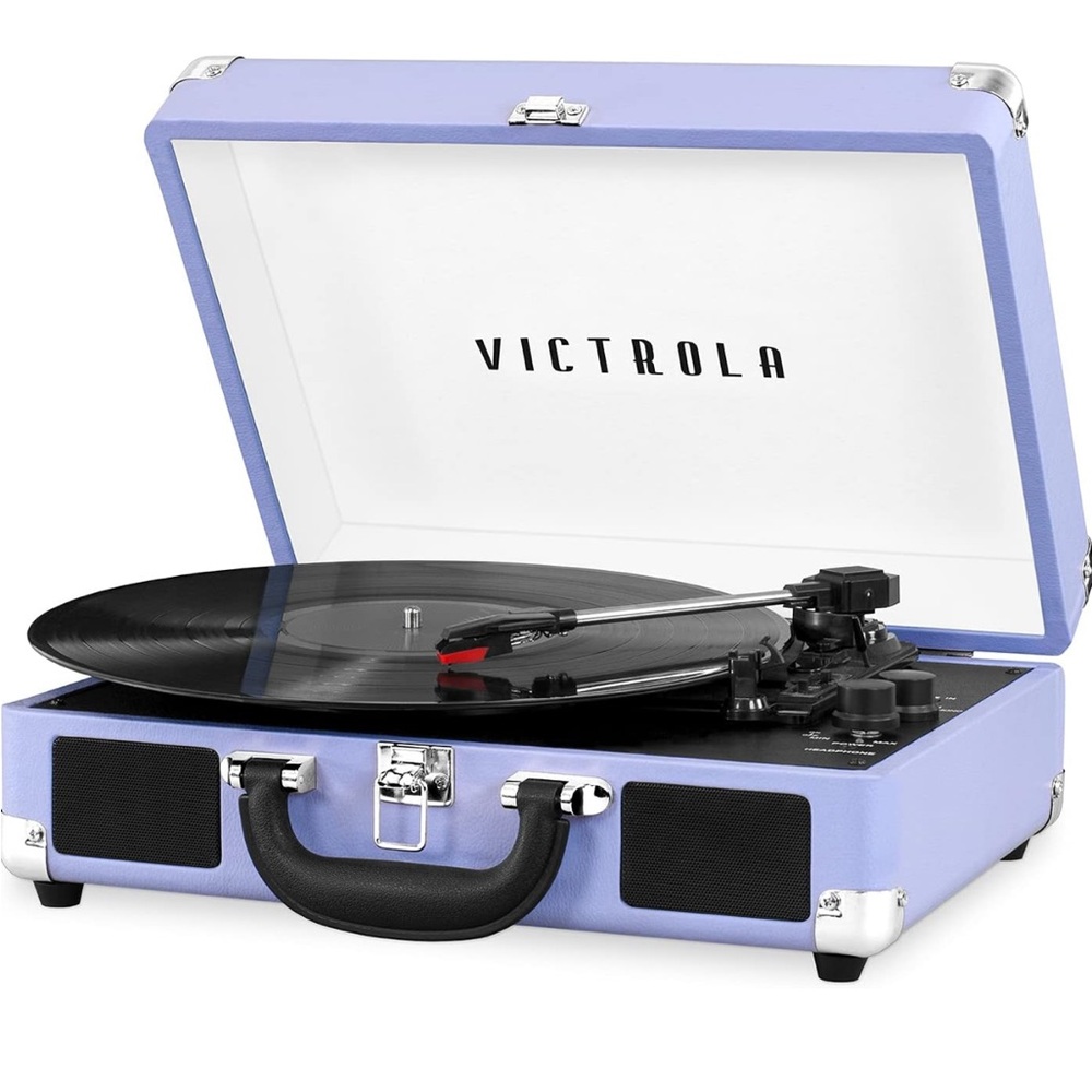 SOLD ❗️ Victrola purple Portable Record Player - Picture 1 of 6